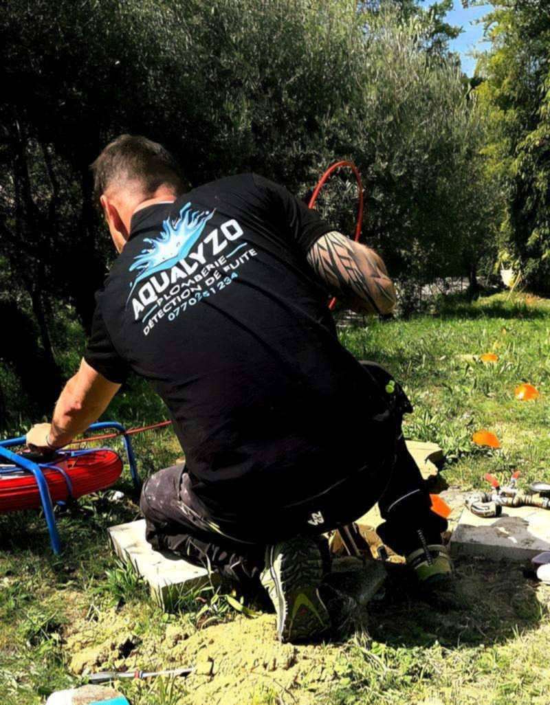 Anthony Dinnat AQUALYZO recherche de fuite Lodève Lodévois et Larzac